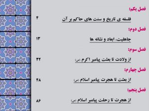 فهرست پاورپوینت تاریخ اسلام